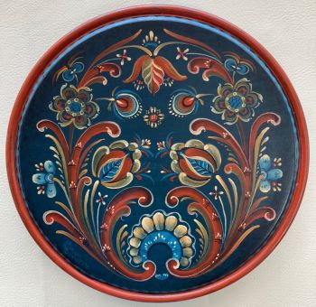 Vest Agder Original Painted 8 Inch Plate